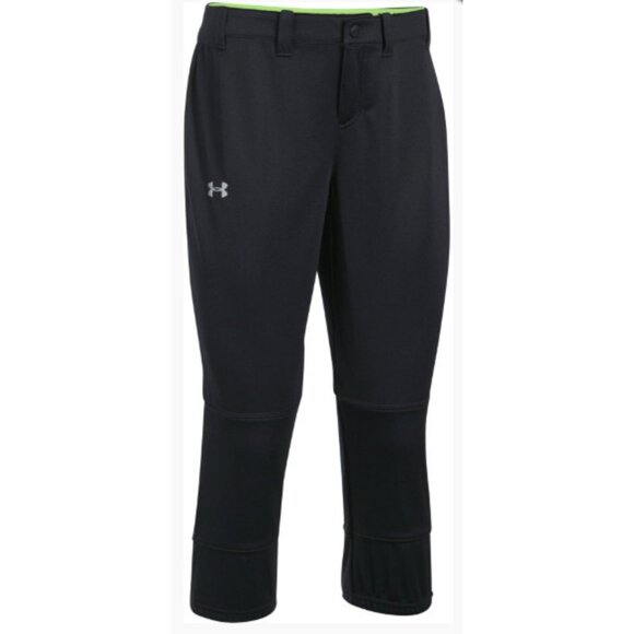 NWT Under Armour Softball Polyester Pants Black Adult Size XL - Picture 1 of 3